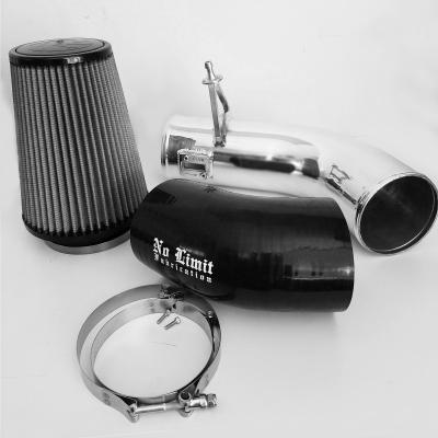 6.7 Cold Air Intake Polished Dry Filter 2017-Present No Limit Fabrication