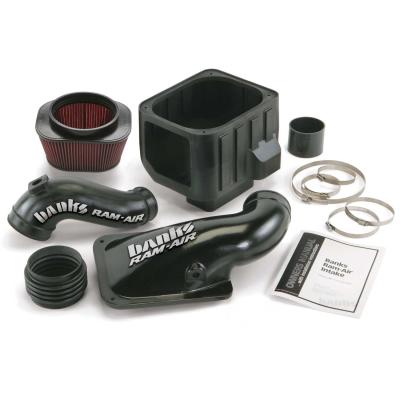 Ram-Air Cold-Air Intake System Oiled Filter 01-04 Chevy/GMC 6.6L LB7 Banks Power