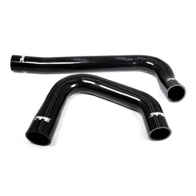 2015-2018 RAM 6.7L Cummins Performance Silicone Upper and Lower Coolant Hose Kit-Black Pacific Performance Engineering