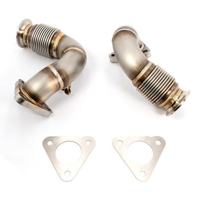 11-14 Pickup/11-16 Chassis Cab Ford 6.7L Power Stroke High-Flow Up-Pipes-Stainless Steel Pacific Performance Engineering