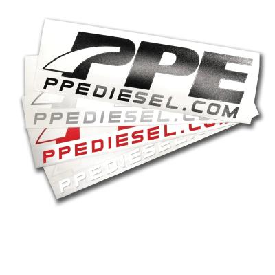 PPE Sticker Small Red 8.5x2.5