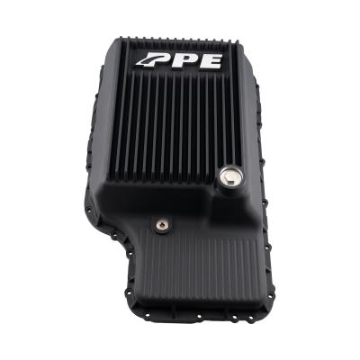 10R140 Deep Transmission Pan SuperDuty Gas 20-25 - Step Bottom-Black Pacific Performance Engineering