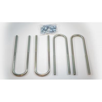 Reverse Level Kit for 05-10 Ford Super Duty w/2.0 Inch Shocks and 3.5 Inch Rear Axle No Limit Fabrication