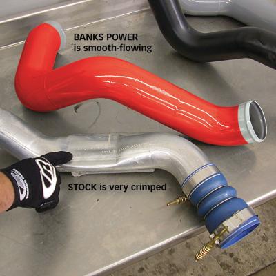 Intercooler System 03-04 Ford 6.0L F250/F350/F450 W/High-Ram and Boost Tubes Banks Power