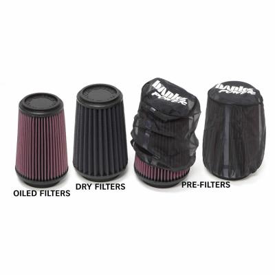 Ram-Air Cold-Air Intake System Oiled Filter 97-06 Jeep 4.0L Wrangler TJ Banks Power