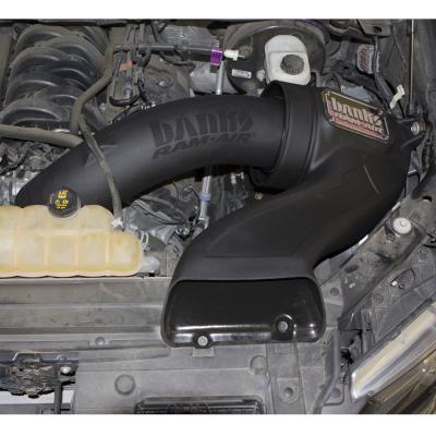 Ram-Air Cold-Air Intake System Oiled Filter 15-20 Ford F150 5.0L Banks Power