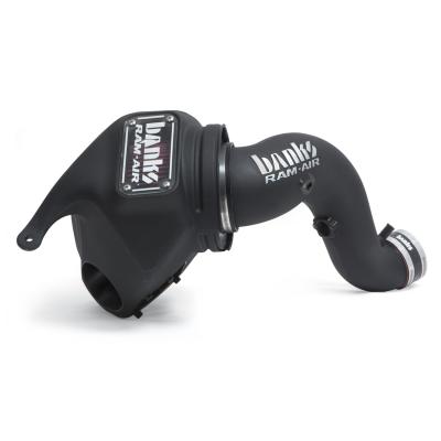 Ram-Air Cold-Air Intake System Oiled Filter 2013-2018 6.7L Cummins Diesel Banks Power