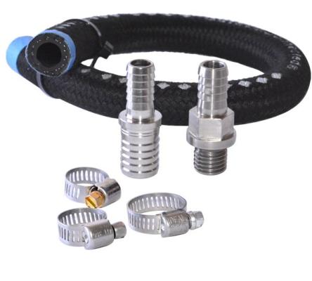 Cp3 Pump Fuel Feed Line Kit 3/8 Inch With Fitting GM 01-10