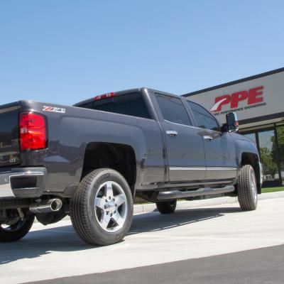 2007-2019 GM 6.6L Duramax 304 Stainless Steel Four Inch Performance Exhaust Upgrade Polished