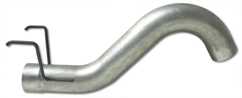 Exhaust Pipe 5 Inch 04.5-Early 07 Dodge RAM 2500/3500 First Section Pass SteelPerformance Series Exhaust Tail Pipe Diamond Eye