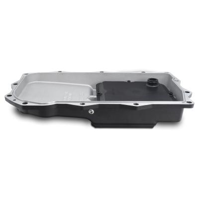 2010-2022 w/ ZF-8 Speed Heavy-Duty Cast Aluminum Transmission Pan Black