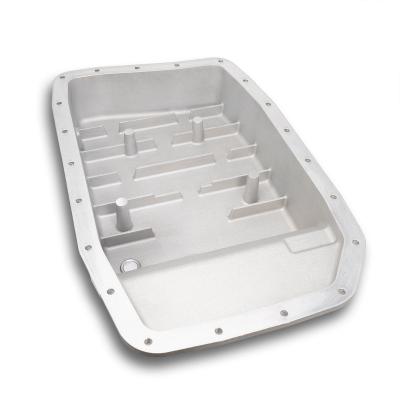 07-19 F150/Expedition/Navigator, 17-19 Super Duty 6R80/6R100 Cast Aluminum Transmission Pan Black Pacific Performance Engineering