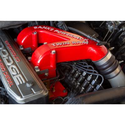 Twin-Ram Intake Manifold System 94-98 Dodge 5.9L Non-EGR Banks Power