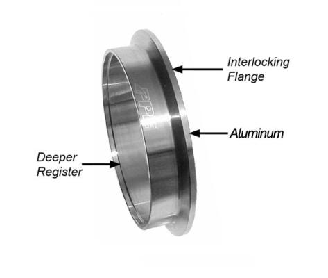 3.0 Inch QR Aluminum V-Band 3 Pc Set 1C 1M 1F PPE Diesel