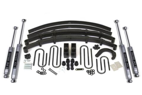 6 Inch Lift Kit Chevy/GMC 3/4 Ton Truck/Suburban 73-76 4WD Fox 2.0 Performance Series Shocks