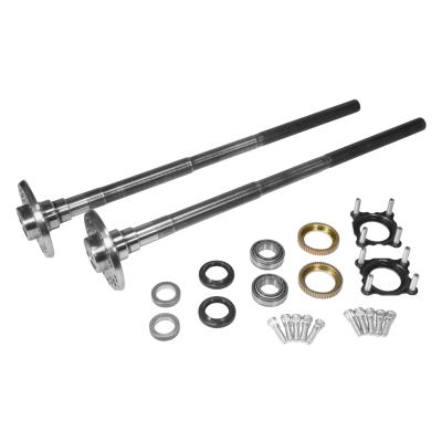 Chromoly Rear Axle Kit Dana 44 Jeep JK Non-Rubicon 30 Spline 32 Long D44 JK Non-Rubicon 4340 Rear Axle Kit 32 Inch Left Hand &amp; Right Hand W/ Bearings 30 Spline Yukon Gear