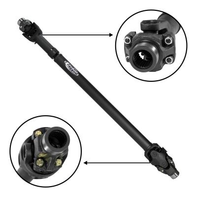 Performance Front Driveshaft 2018 Jeep JL Sahara 4 Dr Auto Selec-Trac 2018+ JL Sahara Front Driveshaft 1310 HD 4DR A/T W/ Selec-Trac W/ Dana 30 Yukon Gear