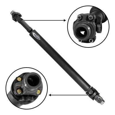 Performance Rear Driveshaft 2018 Jeep JL Sahara 4 Dr Auto Selec-Trac 2018+ JL Sahara Rear Driveshaft 1310 HD 4DR M/T Dana 35 W/ Selec-Trac Yukon Gear