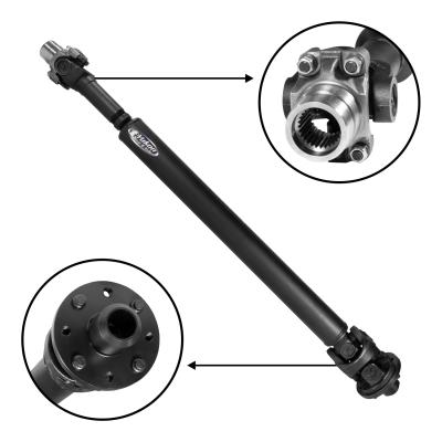 Performance Rear Driveshaft HD For 2018 Jeep JL Rubicon 4 Door Manual 2018+ JL Rubicon Rear Driveshaft 1350 HD 4DR M/T Yukon Gear