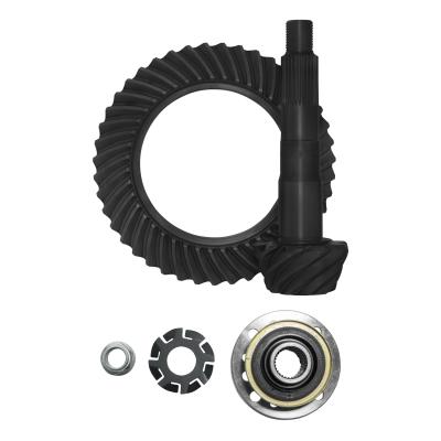Ring &amp; Pinion Set Toyota 8 Inch High Pinion In Reverse W/Yoke Kit 4.56 8 Inch Toyota High Pinion 4.56 Rev R&amp;P Kit 29 Spline Gear W/ Yoke&amp; Small Parts (Not Clamshe Yukon Gear