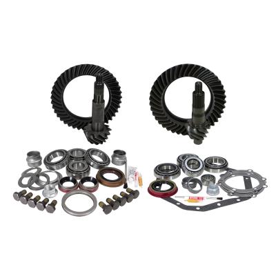 Gear &amp; Install Kit Standard Rotate Dana 60 &amp; 89-98 GM 14T 4.56 Ratio D60 Std/GM 10.5 Inch 14T Gear/Kit Package 4.56 '89-'98 Yukon Gear