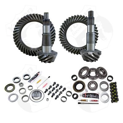 Gear &amp; Install Kit Package For 2011-2013 RAM 2500 And 3500 4.56 Ratio 9.25 Inch Rev/ 11.5 Inch Chy Gear/Kit Package 4.56 Ratio '11-'13 RAM 2500 &amp; 3500 Yukon Gear