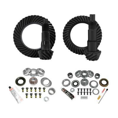 Re-Gear And Install Kit D30 Front/D35 Rear Jeep JL Non-Rubicon 3.73 JL Non-Rubicon D35 (M200) Rear/ D30 (M186) Front 3.73 Ratio Complete Gear/Kit Package Yukon Gear
