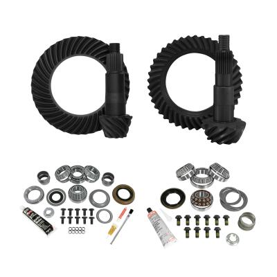 Re-Gear And Install Kit D30 Front/D44 Rear Jeep JL Non-Rubicon 4.88 JL Non-Rubicon D44 (M220) Rear/ D30 (M186) Front 4.88 Ratio Complete Gear/Kit Package Yukon Gear