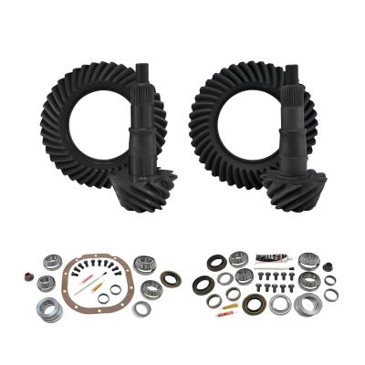 Re-Gear &amp; Installation Kit Ford 8.8 Inch Various F150 5.13 Ratio Fr&amp;Rr 09-'14 Ford F150 W/8.8 Rear (3.544 Inch Bearing Od) 5.13 Complete Gear Package F/R R&amp;Ps &amp; Master Kits Yukon Gear