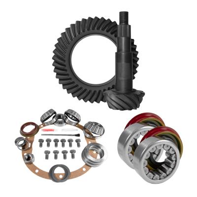 8.6 Inch GM 4.11 Rear Ring &amp; Pinion Install Kit Axle Bearings &amp; Seal 8.6 Inch GM 4.11 Rear R&amp;P Gear/ Install Kit Package W/ Ak C10 '99-'08 Trk &amp; Suv Yukon Gear