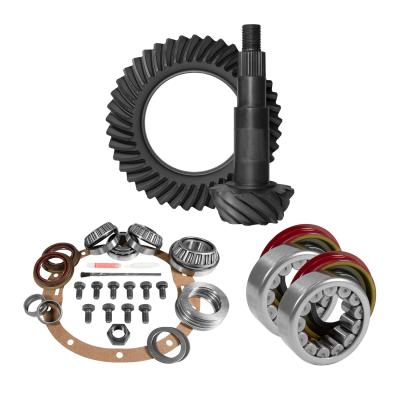 8.6 Inch GM 3.73 Rear Ring &amp; Pinion Install Kit Axle Bearings &amp; Seal 8.6 Inch GM 3.73 Rear R&amp;P Gear/ Install Kit Package W/ Ak C10 '09&amp;Up Trk &amp; Suv Yukon Gear