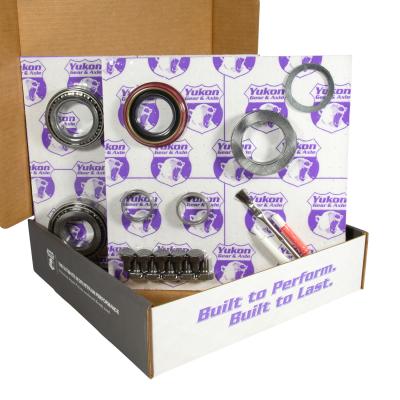 8.8 Inch Ford 4.56 Rear Ring &amp; Pinion Install Kit 2.53 Inch OD Axle Bearings &amp; Seals 8.8 Ford 4.56 Rear R&amp;P Gear/ Install Kit Package With Ak 1559 Axle Bearings (2.53 Inch Od) Yukon Gear