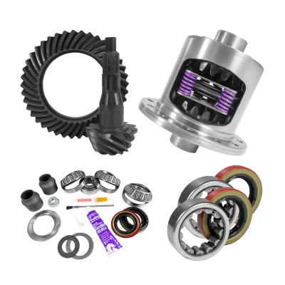 9.75 Inch Ford 3.73 Rear Ring &amp; Pinion Install Kit 34 Spline Posi Axle Bearings 9.75 Inch Ford 3.73 Rear R&amp;P Gear/ Install Kit Package W/ T/L Posi &amp; Ak 1559 '00-'04 Trucks Yukon Gear