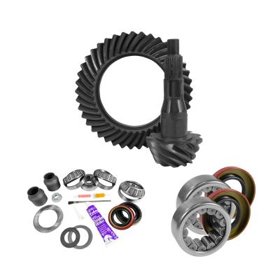 9.75 Inch Ford 4.11 Rear Ring &amp; Pinion Install Kit 2.99 Inch OD Axle Bearings &amp; Seals 9.75 Inch Ford 4.11 Rear R&amp;P Gear/ Install Kit Package W/ Ak 1561 (2.985 Inch Od) '00-'10 Trucks Yukon Gear