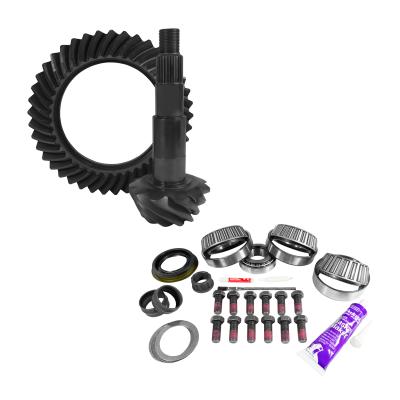11.5 Inch AAM 3.73 Rear Ring &amp; Pinion Install Kit 4.125 Inch OD Pinion Bearing 11.5 Inch AAM 3.73 Rear R&amp;P Gear/ Install Kit Package '01-'10 GM '03-'10 Chy/ Dodge Yukon Gear