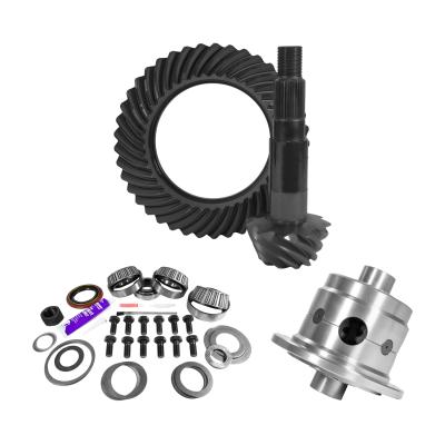 11.25 Inch Dana 80 3.54 Rear Ring &amp; Pinion Install Kit 35 Spline Posi 4.125 Inch Bearing D80/ 11.25 Inch Dana 3.54 Rear R&amp;P Gear/ Install Kit Package With Posi 4.125 Inch OD Head Bearing Yukon Gear
