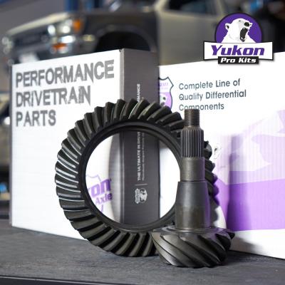 11.25 Inch Dana 80 Thin 3.73 Rear Ring &amp; Pinion Install Kit 35  Spline Posi 4.375 Inch D80/ 11.25 Inch Dana 3.73 Thin Rear R&amp;P Gear/ Install Kit Package With Posi 4.375 Inch OD Head Bearing Yukon Gear