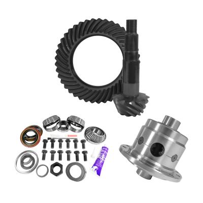 11.25 Inch Dana 80 Thin 3.73 Rear Ring &amp; Pinion Install Kit 35  Spline Posi 4.375 Inch D80/ 11.25 Inch Dana 3.73 Thin Rear R&amp;P Gear/ Install Kit Package With Posi 4.375 Inch OD Head Bearing Yukon Gear