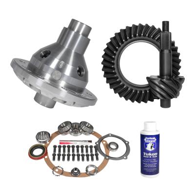 Muscle Car Limited Slip &amp; Re-Gear Kit For Ford 9 28 Spline 3.00 Ratio 9.0 Inch Ford 3.00 Ratio R&amp;P Gear/ Install Kit Package With 31 Spline T/L Posi (Fits 2.89 Inch Do/ Daytona Ps) Yukon Gear