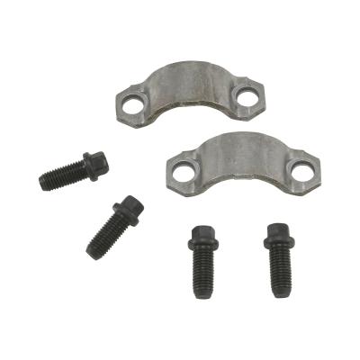 Dana 60 Dana 70 1350 1410 10.25 Inch And 9.5 Inch U-Joint Strap Kit U/Joint Strap Kit 10.25 Inch 9.5 Inch D60 D70 D80 1350&amp; 1410 (2 Straps+4bolts) Yukon Gear