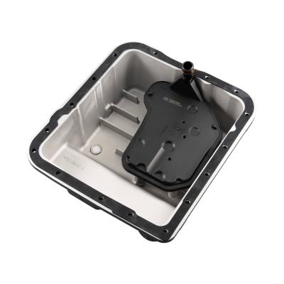 700R4 4L60 4L60E 4L65 4L70E 4L75E Deep Transmission Pan 1982 and Later GM - Brushed Pacific Performance Engineering