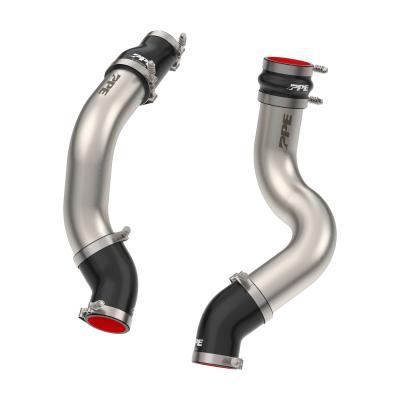 Intercooler Charge Pipe Kit - Ram 6.7L Cummins 2019-2025 - Brushed Pacific Performance Engineering