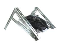 Xtrude Tranmission Cooler with Fan Complete Kit for 3/8in Lines (Silverado/Sierra/Ford) BD Diesel