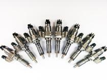 Duramax 01-04 LB7 Brand New Injector Set 100 Percent Over SAC Nozzle Dynomite Diesel