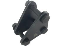 Heavy Duty ProLock Black Aluminum Tie Rod and Drag Link Assembly Fits: 14-24 Ram 2500/3500 Apex Chassis