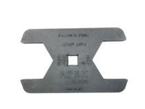 2.5 Ton Jeep JK/JL/JT Aluminum Jam Nut Wrench Kit (2) 46-48MM Apex Chassis