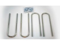 Reverse Level Kit for 05-10 Ford Super Duty w/2.0 Inch Shocks and 3.5 Inch Rear Axle No Limit Fabrication