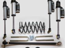 Reverse Level Kit for 05-10 Ford Super Duty w/2.5 Inch Shocks and 4.0 Inch Rear Axle No Limit Fabrication