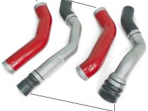 Boost Tube Kit Natural Finish Tubes 13-18 Ram 6.7 Banks Power