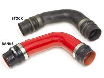 Boost Tube Upgrade Kit 2010-2012 Ram 2500/3500 Cummins 6.7L Red Powdercoat Banks Power